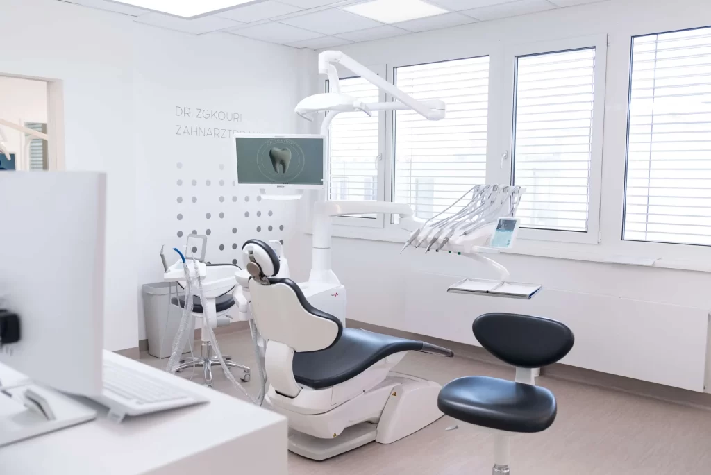 Modern dental clinic interior