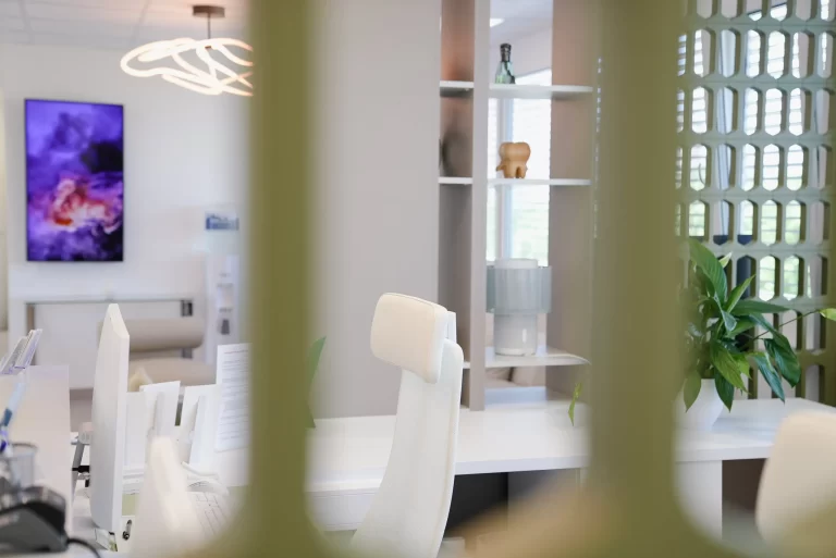 Modern dental clinic interior